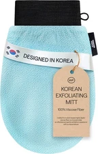 Korean Exfoliating Glove for Shower – Deep Body Scrubber & Face Exfoliator –