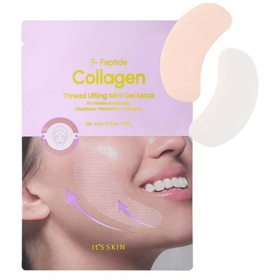It's Skin 7-Peptide Collagen Lifting Gel-Pads/Gesichtsmaske   1 Stück