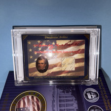 A Word From The President James K. Polk 2025 Signed Commemorative Card
