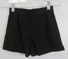 Girls Wonder Nation Play Shorts Black Soot Size S 6-6X