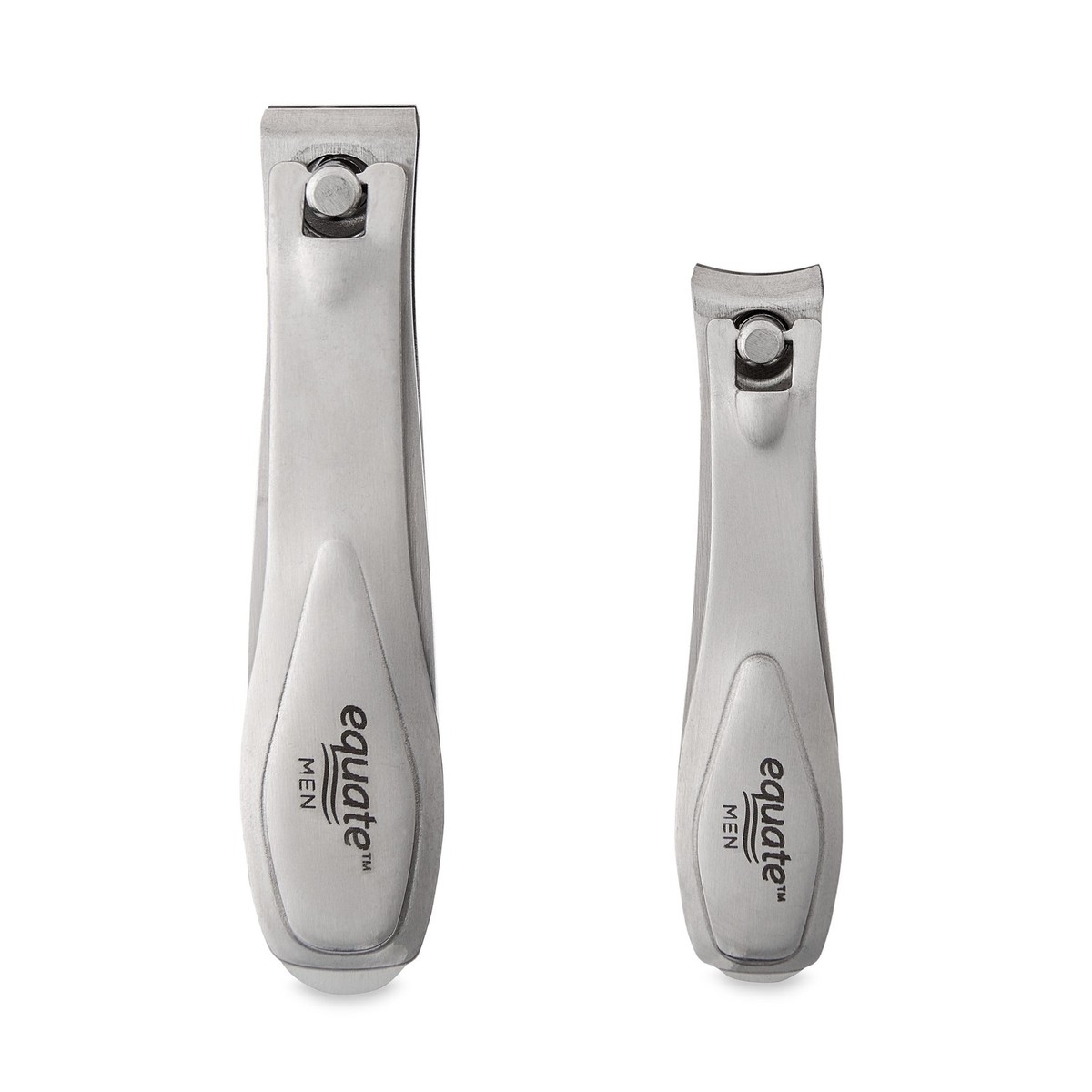 Equate Men Stainless Steel Nail Clippers Twin Pack UK