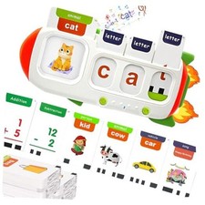 Alphabet Talking Flash Cards  Math 56 Cool Math  112 CVC Words Spelling Green