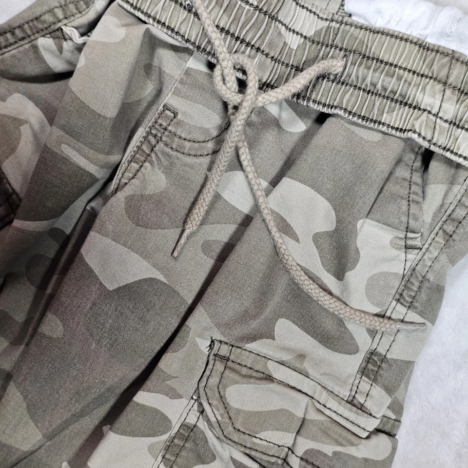 Женские штаны для бега 90-х George Cargo эластичные на шнурке камуфляжные размер XS(27) - Изображение 4 из 4