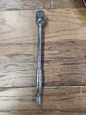 Snap On 3/8" Drive 10" Long Chrome Fine Tooth Ratchet FL80