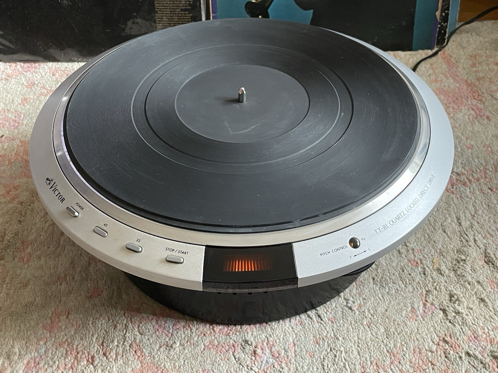Victor TT-81 Quartz Direct Drive Turntable Motor Unit – Vintage Japan AC100V