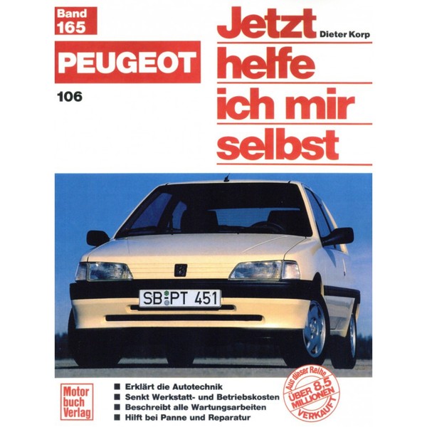 Peugeot 106 I Typ S1 1991-1996 Jetzt Helfe Ich Mir Selbst Reparaturanleitung-image