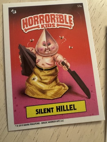 Silent Hill Horror Movie Horrorible Kids Card GPK 2019 Mark Pingitore - Picture 1 of 1