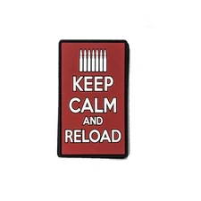 Voodoo Tactical 07-0979016000 Rubber "Keep Calm And Reload"  Patch