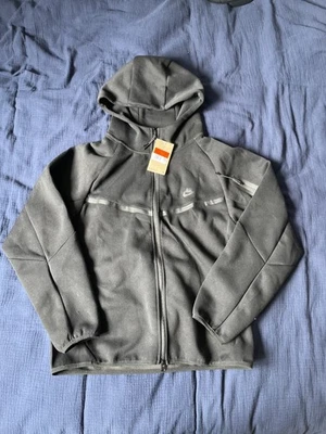 Haut Nike Sweat à Capuche et Zip pour Homme Tech Fleece Noir - Photo 1/4