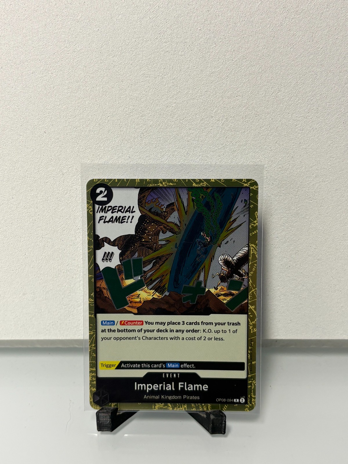 Imperial Flame OP08-094 Rare Two Legends English One Piece