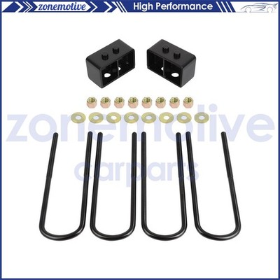 3'' Rear Leveling Lift Kit w/ U-Bolts Fits 2021 2022 2023 2024 Ford F-150