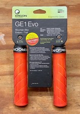 New Ergon GE1 Evo Factory Frozen Orange Ergonomic Lock-On Grips Made in Germany