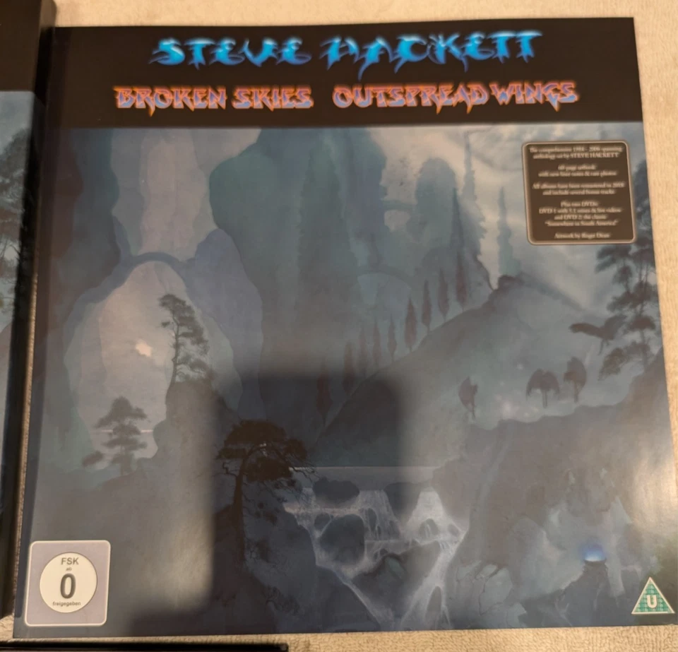 Steve Hackett Broken Skies Outspread Wings 6 CD 2 DVD Box Set with Book Genesis - Image 2 of 4