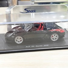 SPARK 1/43 RUF RK Spyder 2006 Black Diecast Model Car S0708 Porsche Spyder