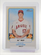 SHOHEI OHTANI 2022 TOPPS HERITAGE HIGH NUMBER AWARD WINNERS ANGELS Q0434
