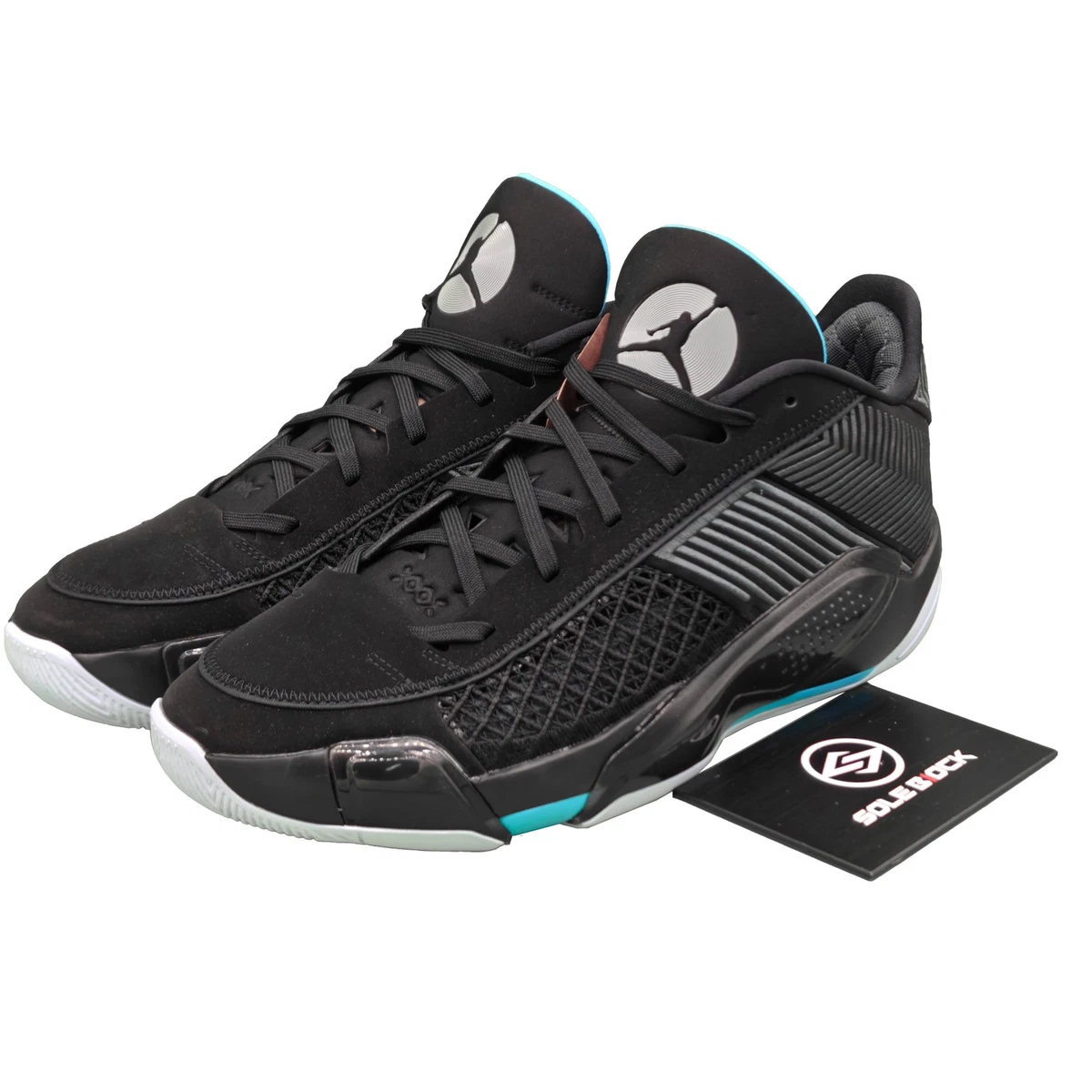 Jordan 38 PF Low Black Gamma Blue | eBay