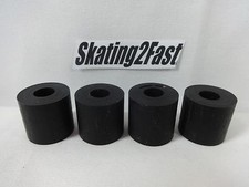 Set of 4 NEW Replacement LASER 45  Single Action Cushions 90A Quads Roller Skate
