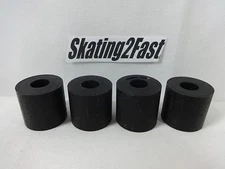 Set of 4 NEW Replacement LASER 45° Single Action Cushions 90A Quads Roller Skate