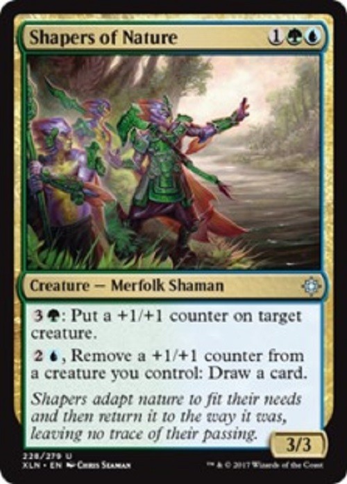 Shapers of Nature Ixalan Card MTG Commander Pauper Commander | eBay