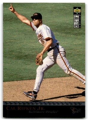 1996 COLLECTOR'S CHOICE RIPKEN COLLECTION CAL RIPKEN JR. BALTIMORE ORIOLES #4