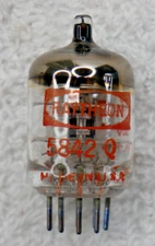 5842 Q RAYTHEON VACUUM TUBE MADE IN THE USA NEW OLD STOCK