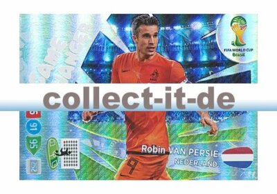 Panini Adrenalyn XL World Cup 2014 - 402 - Robin van Persie - Game Changer