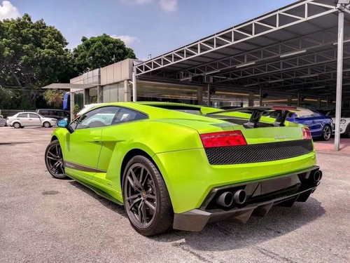REAL CARBON FIBER SIDESKIRT STEP EXTENSION FOR LAMBORGHINI GALLARDO 550 560 570 - Picture 5 of 9