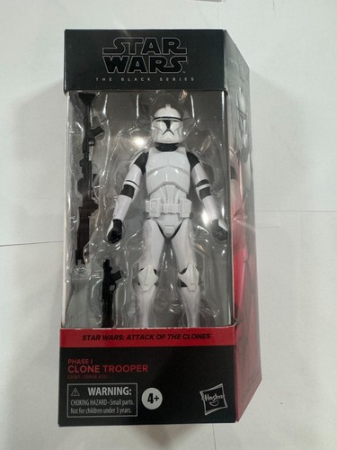 Star Wars Black Series Phase 1 Clone Trooper Attack of the Clones Hasbro NEW - Picture 3 of 9
