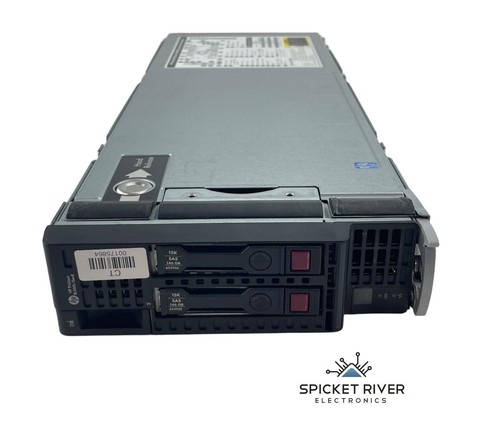 HP ProLiant BL460C Gen8 2x 10-Core E5-2680v2 2.80GHz 256GB RAM 2-Bay No HDDs
