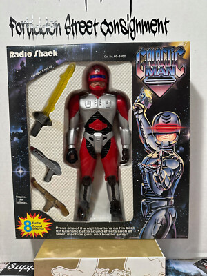 Galactic Man 100% Complete Radio Shack Tandy Corporation Action Figure