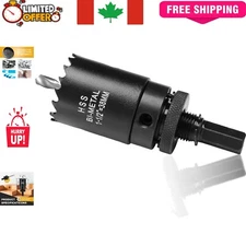 Shock-Resistant 1-1/2“ Hole Saw for Plywood, Fiberglass, and Sheet Steel