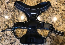 Rabbitgoo Tactical Dog Harness No-pull Military Adjustable Vest Training Black M