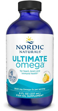 Nordic Naturals - Ultimate Omega Liquid - Lemon Omega 3 Fish Oil - 8 Oz