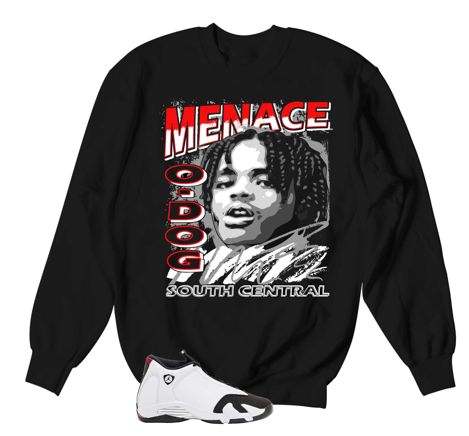 2P Hoodie Match Jordan 14 Black Toe main image 0