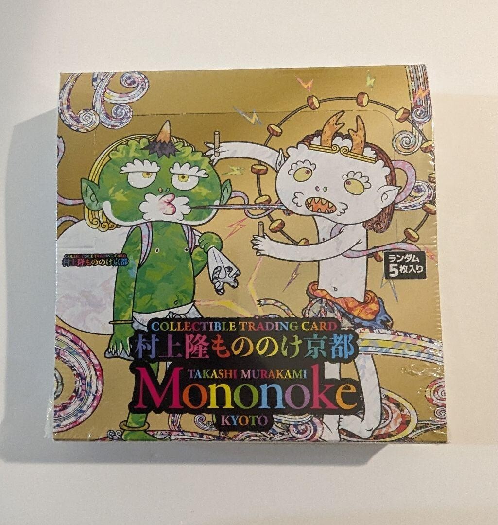 その他 Mononoke Kyoto Japanese ver 1BOX Takashi Murakami Trading Card Mononoke Kyoto 1 BOX With