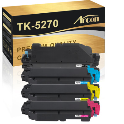 4 XXL TONER PATRONE für Kyocera TK-5270 ECOSYS M6230 cidn M6630 cidn P6230 cdn