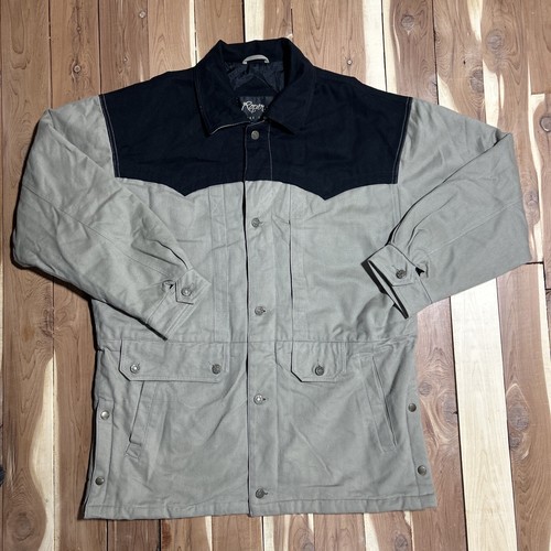 Roper Range Gear Mens L Winter Coat Full Length Wind Resistant ...