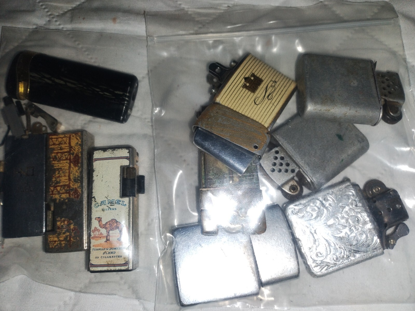 Vintage Lighter Parts Lot Used eBay
