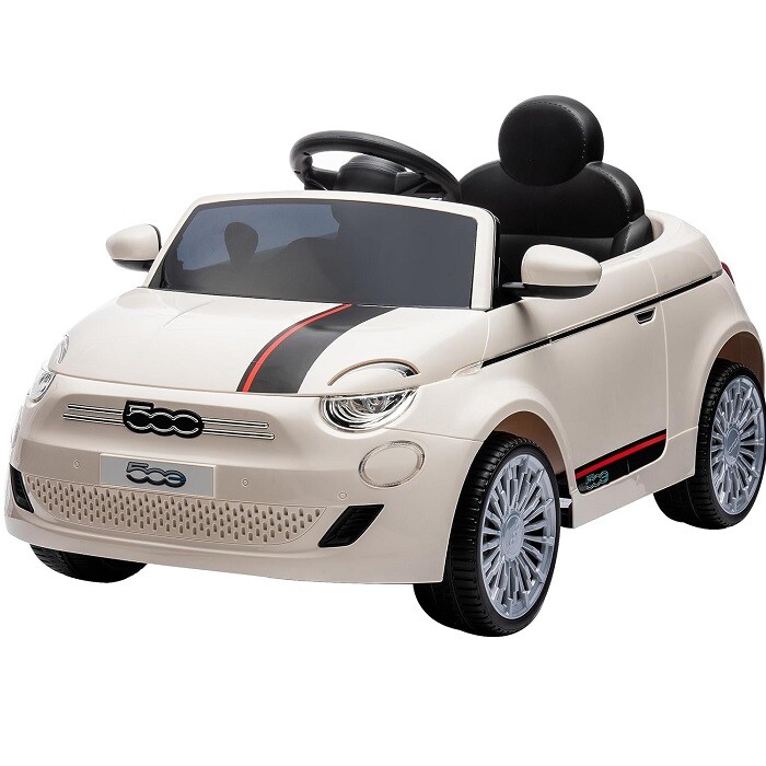 Globo  Auto Elettrica Fiat 500e Bianca 12 V Radiocomandata
