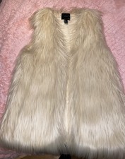 Cream Faux Fur Gilet