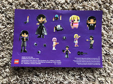 LEGO Wednesday Adamms Family Sticker Sheet Unused NEW