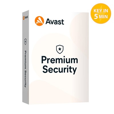 Avast Premium Security 2025 | 1 Jahr 1 PC | Windows | E-Mail 5 Min