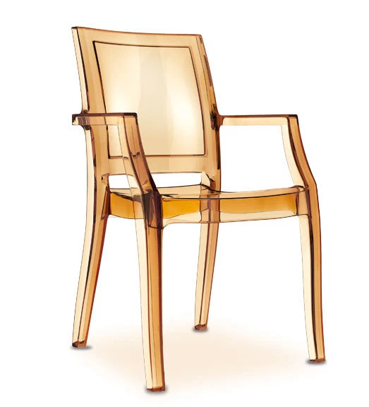 Fauteuil Ghost acrylique plexiglas polycarbonate transparent transparent, qualité - Photo 4/4