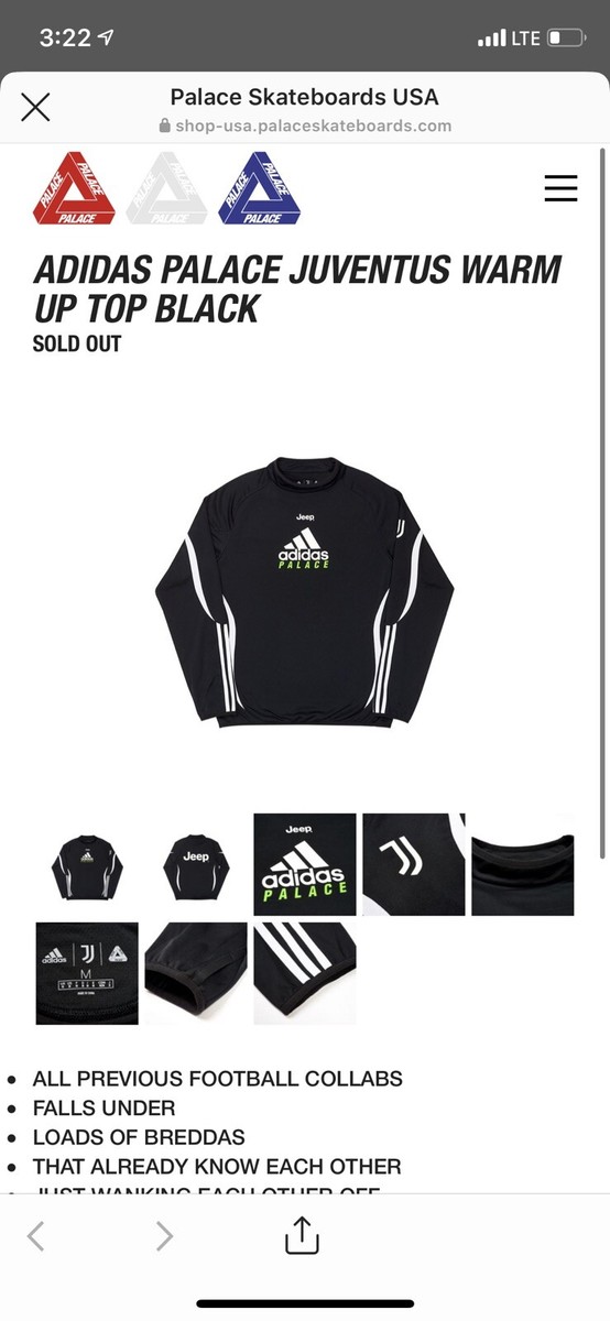 Palace Juventus Warm Up Kit
