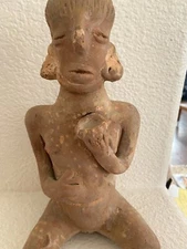 Pre-Columbian Central American Terracotta Figure Fertility Doll Statue