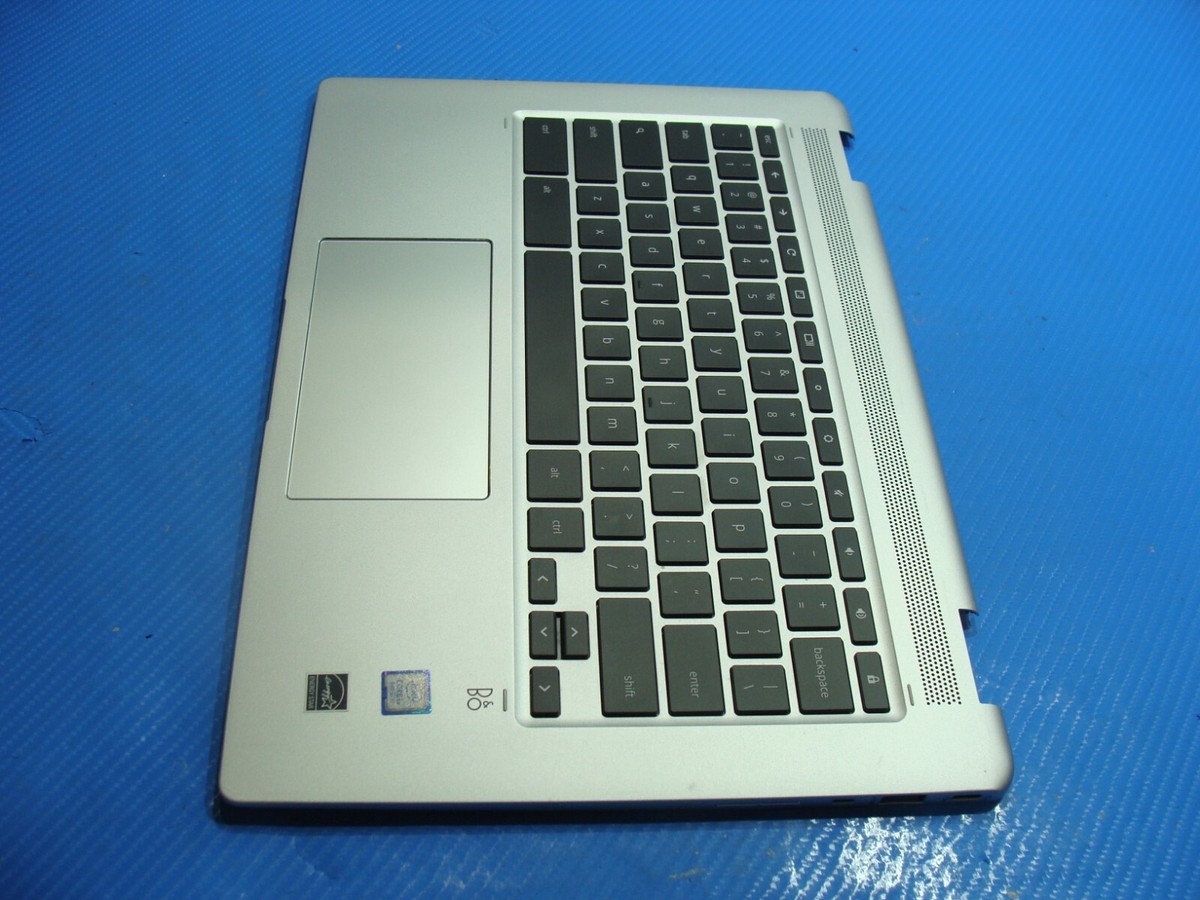 HP Chromebook x360 14/ホワイト/USキーボード/ジャンク HP Chromebook x360 14” 14 G1 Palmrest w/Touchpad Keyboard
