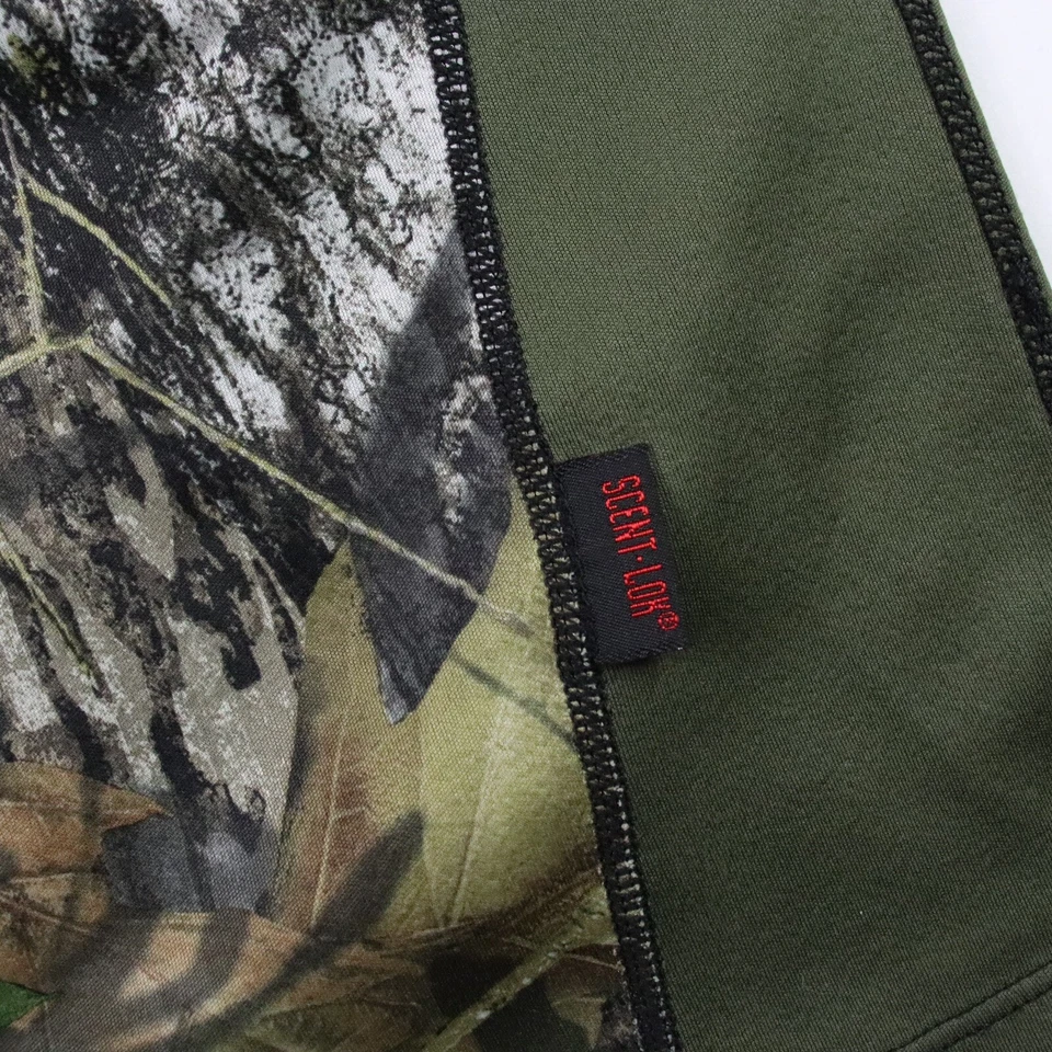 Scentlok Base Slayers Realtree Camouflage Crewneck Long Sleeve Shirt Men's M - Image 4 of 4