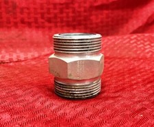 PARKER 1-1/4" TO 1-1/4" NPT ORB STEEL ADAPTER UNION