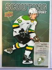 2019-20 CHL Hockey - Antonio Stranges #SR-4 - SCOUTING REPORT (Multiple Qty.)