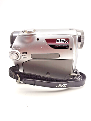 JVC GR-D370U Video Camera 32X Optical Hyper Zoom Untested For
